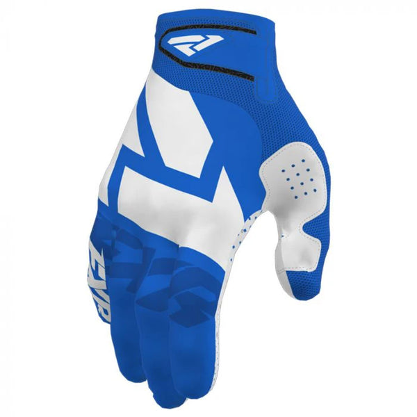 FXR Cross MC luvas de embreagem Alça 20 azul/branco