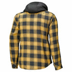 Segurou Kevlar Mc Shirt Lumberjack II preto /amarelo