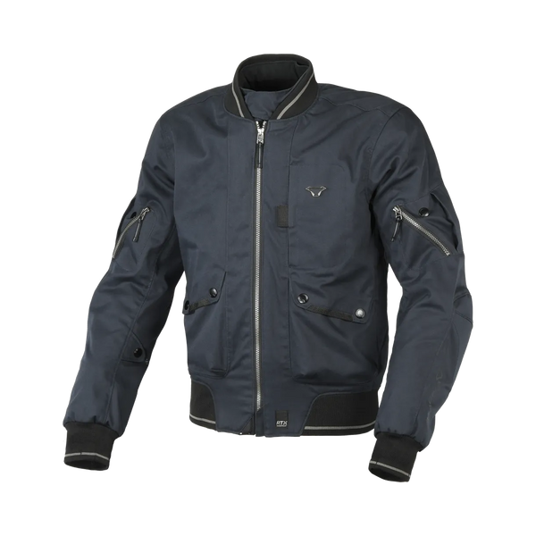 Macna têxtil mc-jacket bastic azul