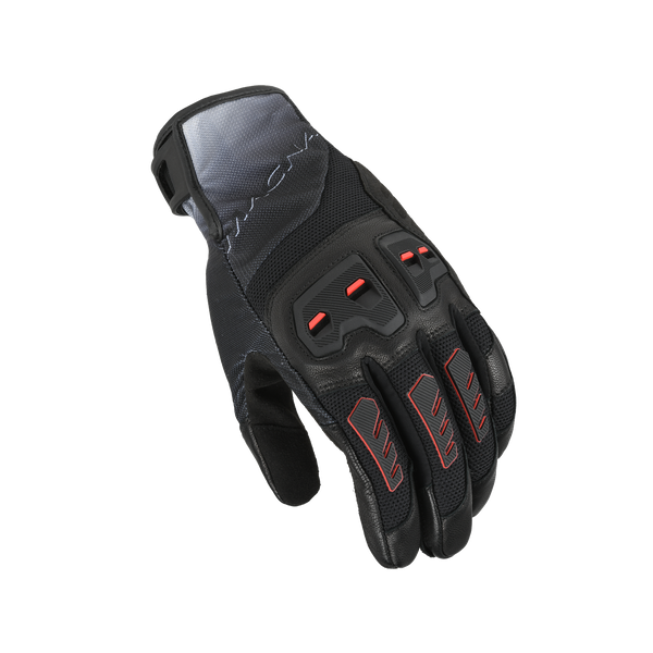 Motorcycle GLOVES MACNA, JUGO 2.0 Black/Red