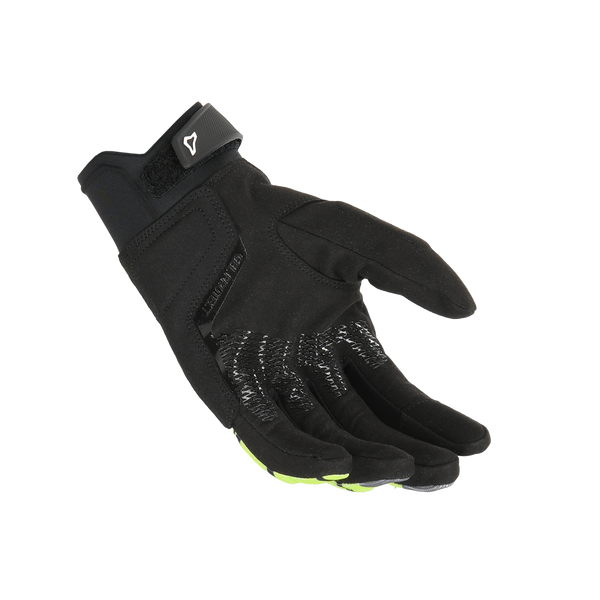 Luvas de motocicleta Macna, Recon 2.0 Aldeguer preto/fluo ylow/cinza/rosa