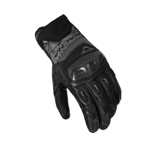 Luvas de motocicleta Macna, Rocco Black