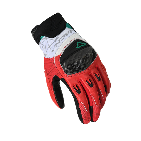 Luvas de motocicleta Macna, Rocco Black/Red/White