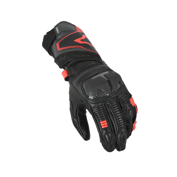 Luvas de motocicleta Macna, Tantor Black/Red