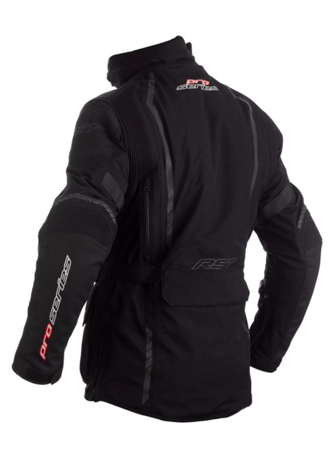 RST laminated textile MC jacket Pathfinder Black