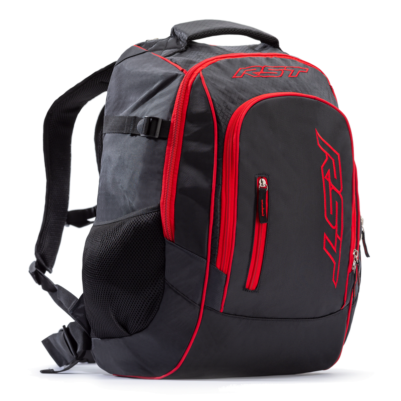 Primeira corrida de mochila preto /vermelho