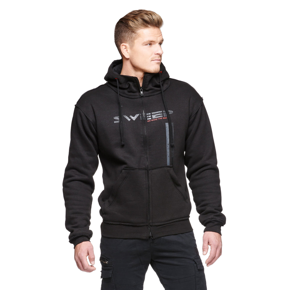 Varredura Kevlar Mc-Hoodie Stripes Black