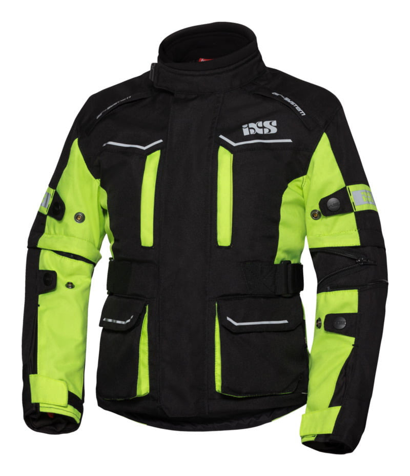 IXS KIDS TEXTILE MC JACEST ST 1.0 Black /Flu