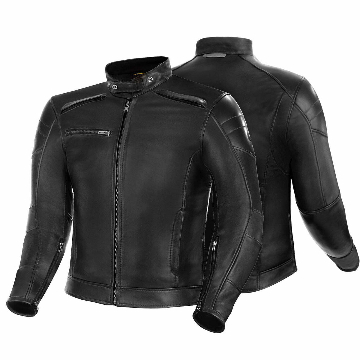 Shima mc-leather jacket blake black