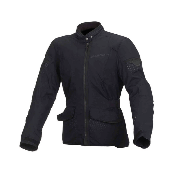 Macna Lady Têxtil Mc-Jacket Shine Black