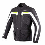 GMS Textile MC jacket Gear Black /White /Flu