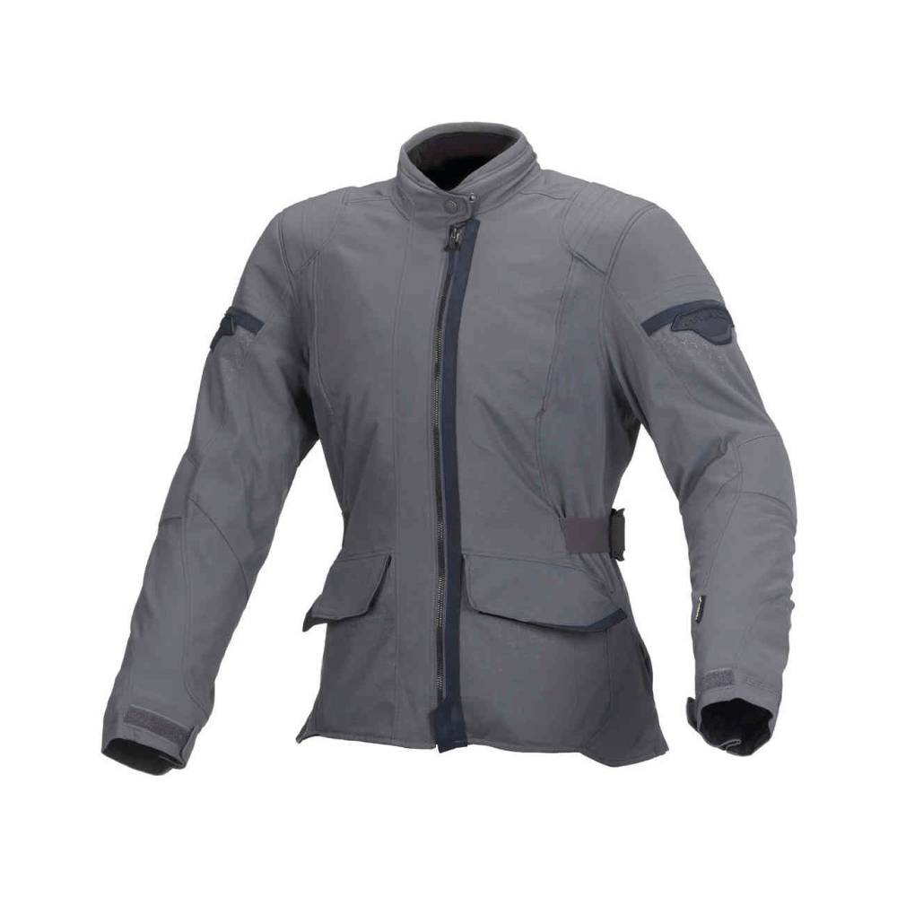 Macna Lady Têxtil Mc-Jacket Shine Gray