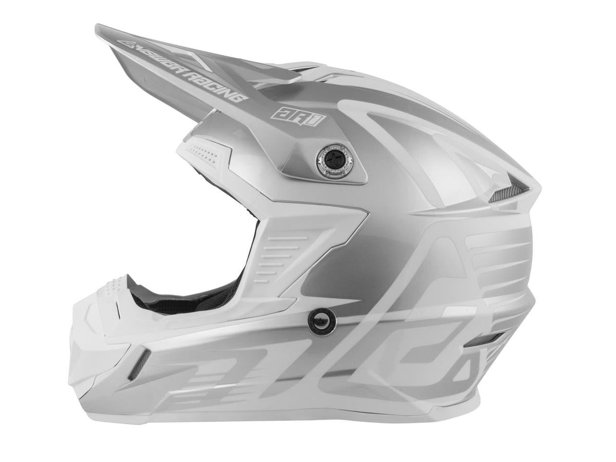 Resposta Capacete cruzado AR1 Edge Capacete Junta/Branco