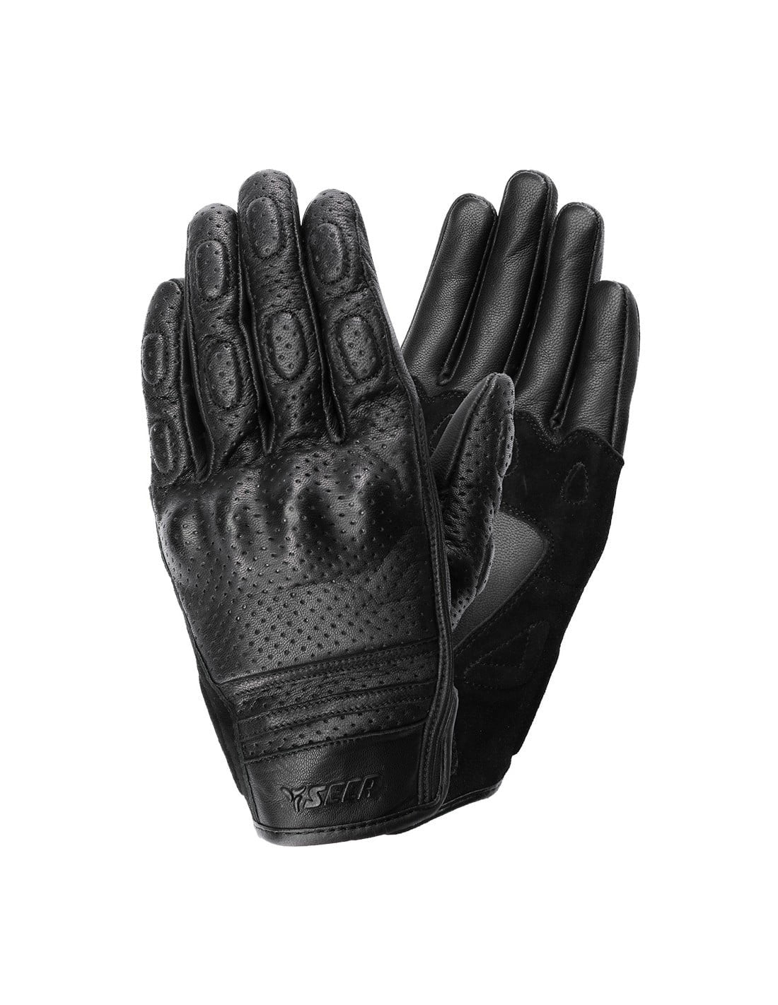 Seca Mc-Gloves Tabu II preto perfurado