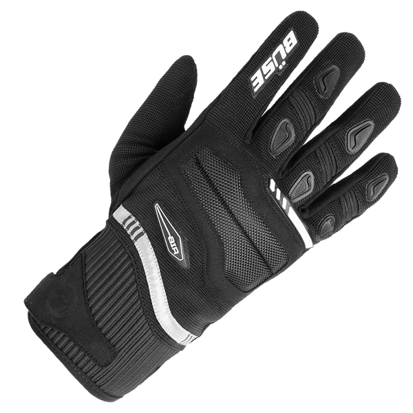 Büse Mc-Gloves Black /Branco Fresco