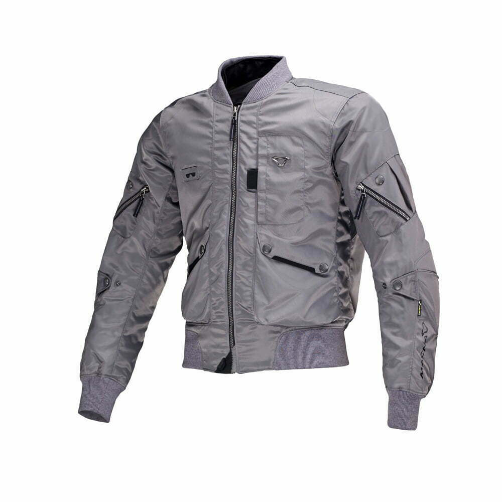 Macna têxtil mc-jacket bastic cinza