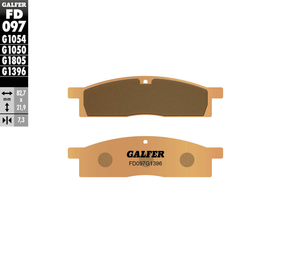 Galfer Brake Pad Sintersed Off Road FD097G1396