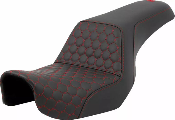 Saddlemen Seat Step Up HC Red Stitch 806-04-17704