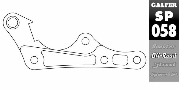 Adaptador de pinça de freio Galfer SP058