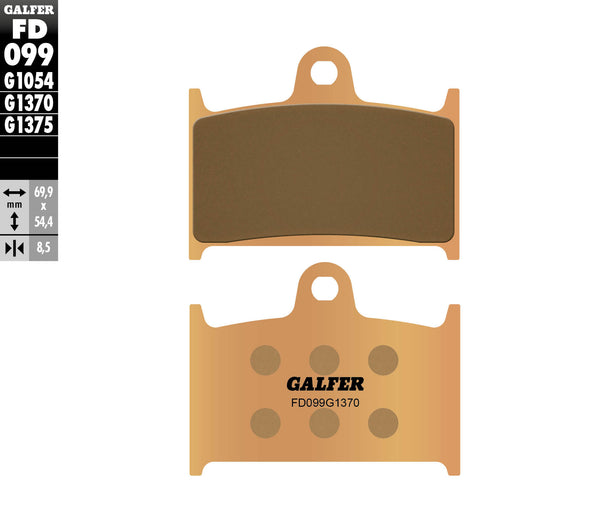 Galfer Brake Pad Sinterned FD099G1370