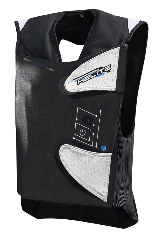 Airbagjäst helite e-gp ar preto/branco