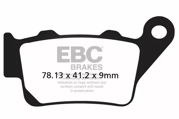 EBC BRAKE PAD HH SINT SCOOTER SFA213HH