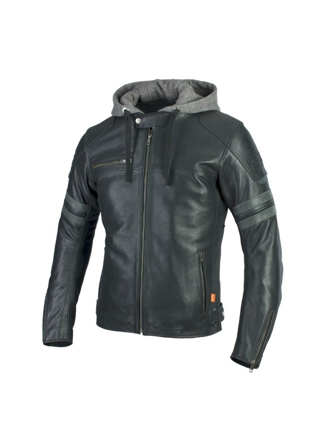 Senda de couro Mc-Jacket Horn II preto