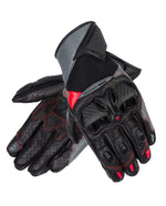 Rebelhorn MC Luvas Flux II preto /vermelho