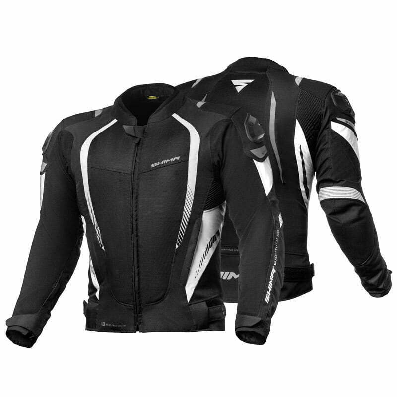 Shima Têxtil Mc-Jacket Mesh Pro Black /White