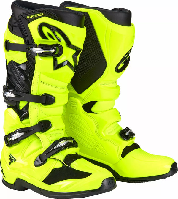 Alpinestars (MX) Tecnologia de inicialização 7 Amarelo Fluo Black 2012025-551-13