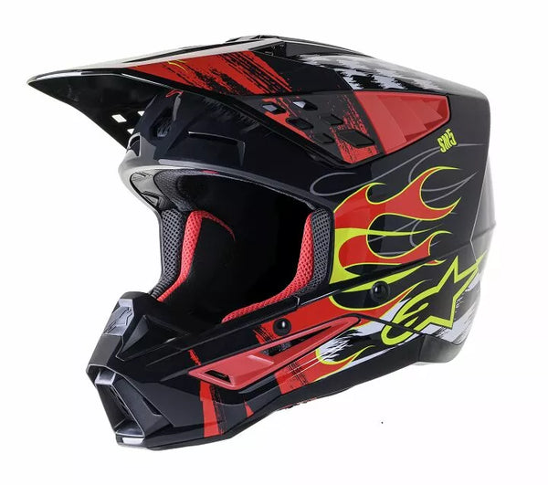 ALPINESTARS (MX) SM5 RED RED/G M 8307023-9033-M