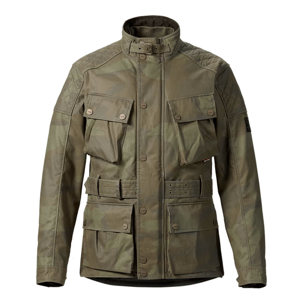 Triumph têxtil mc jaqueta beck cera camuflada