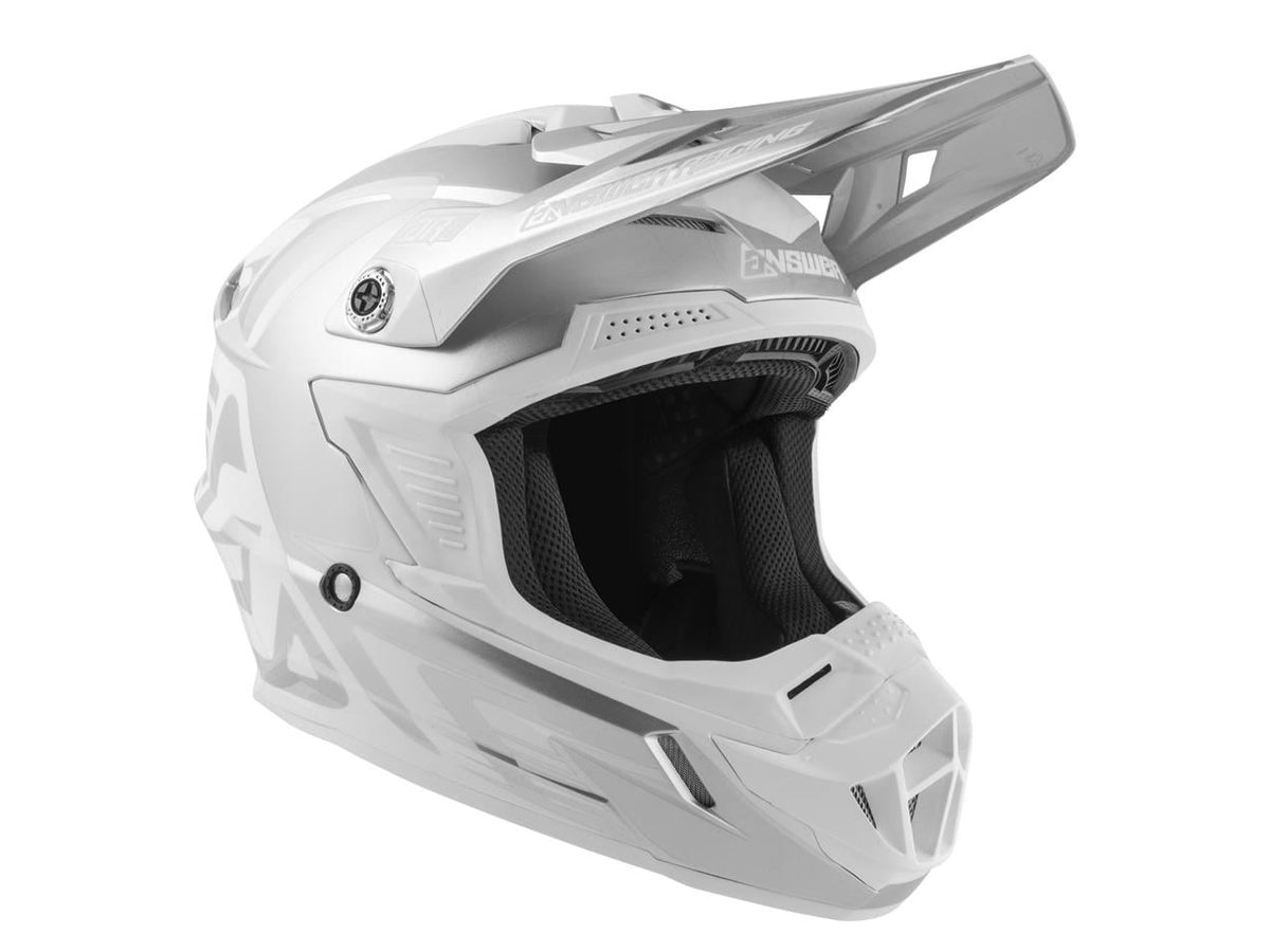 Resposta Capacete cruzado AR1 Edge Capacete Junta/Branco