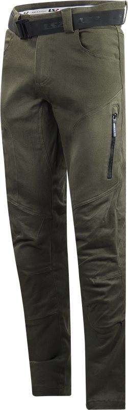 Pants ls2 straight men olive green