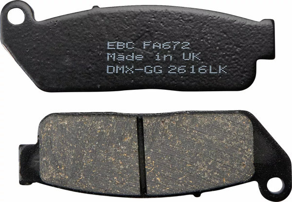 EBC BRAKE PAD FA looks organic FA672