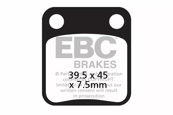EBC BRAKE PAD HH SINT SCOOTER SFA054HH