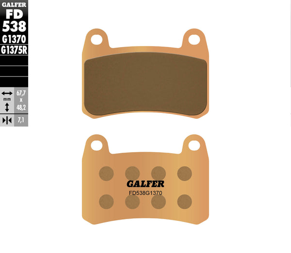 Galfer Brake Pad Sinterned FD538G1370