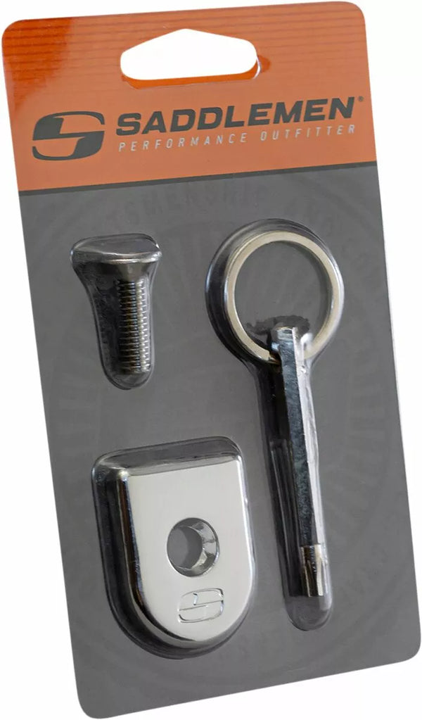 Saddlemen parafuso Segurança do assento cromo 8910c