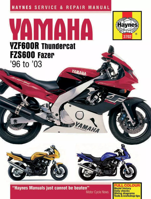 Manual Haynes YZF600R 3702