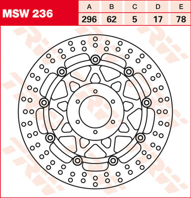 Rotor TRW TRW MSW236 MSW236