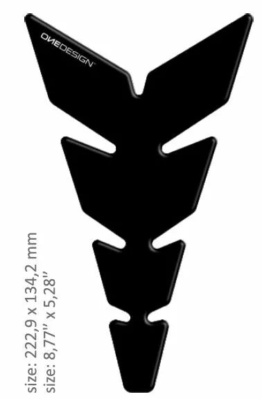 Onedesign tank Pad Moon Matt preto macio cgan115p