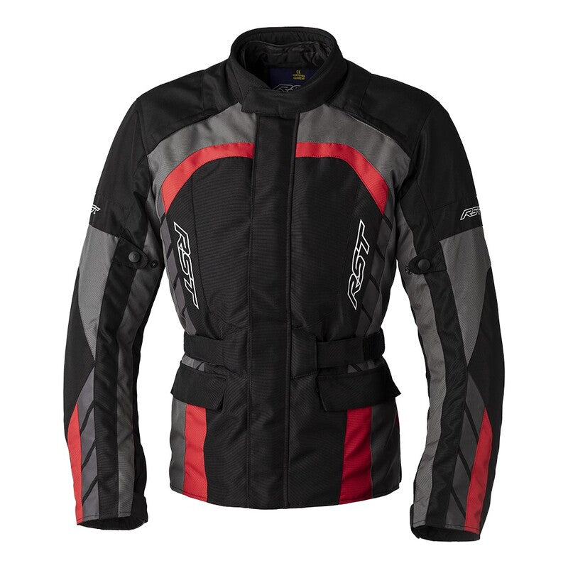 RST têxtil mc-jacket alfa 5 preto /vermelho