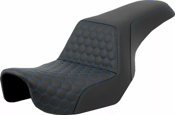 Saddlemen Seat Step Up HC Blue Stitch 806-04-17701