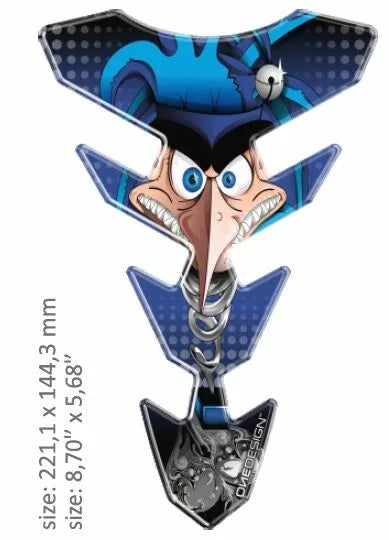 Pad para tanques do OneDesign Slim Face Blue CGEXS71BP