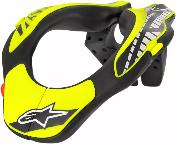 Alpinestars (MX) Suporte ao pescoço Youth BK/YL 6540118-155-OS