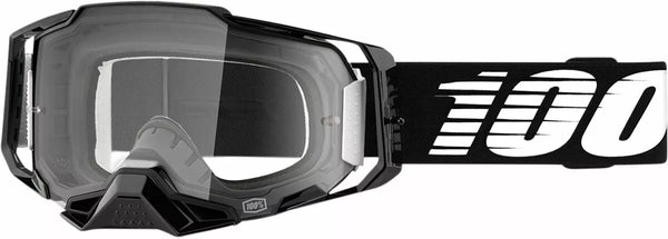100% GOGGLE ARMGA BLACK CL 50004-00030