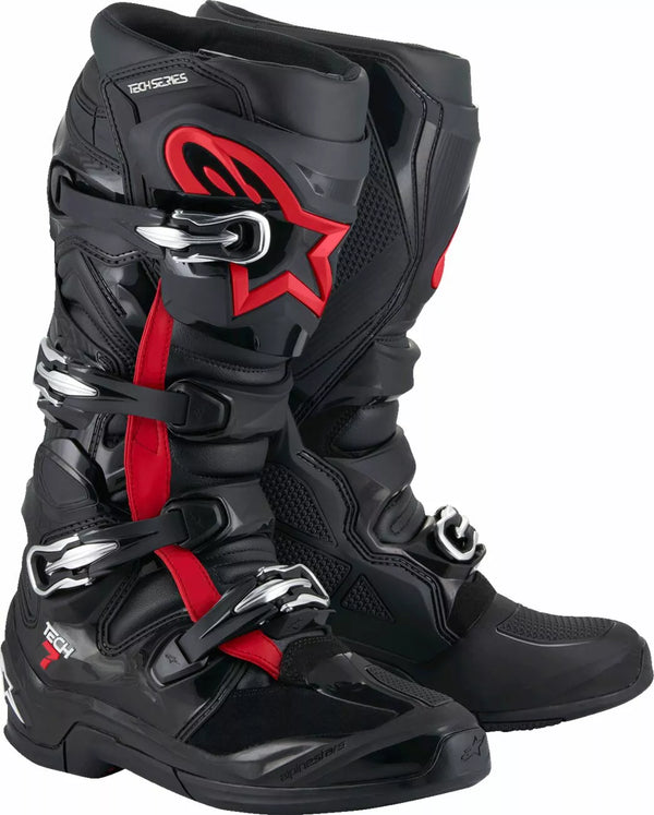 Alpinestars (MX) Tech 7 Black/Red Fluo 9 2012025-1030-9