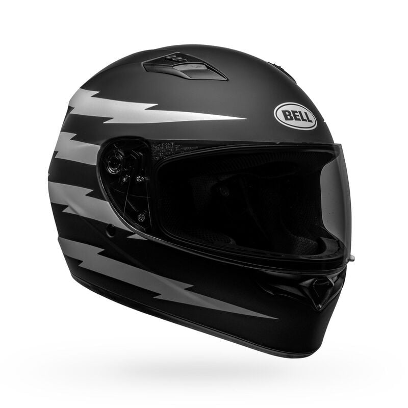 Bell Integral MC Capacete Qualificador de Raio Z preto /branco