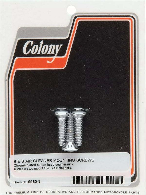 Bolts de colônia S&S Air Cln CVR 9980-3