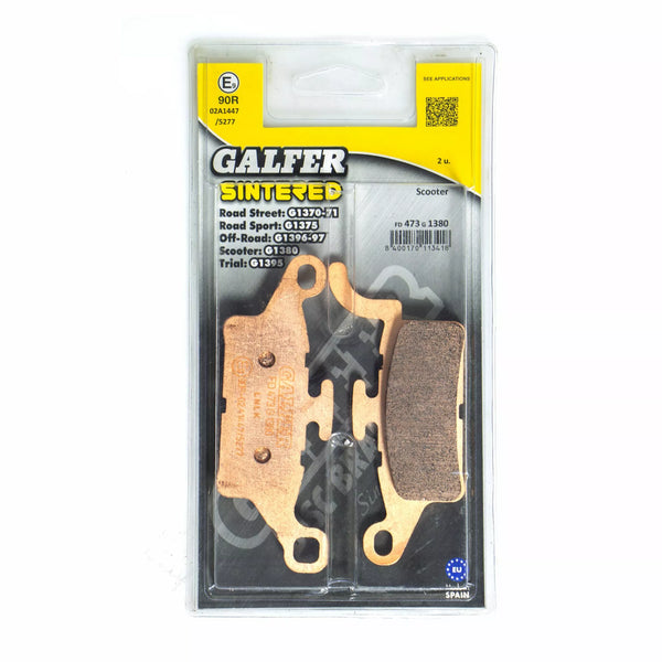 Galfer Brake Pad Sinterned Scooter FD473G1380